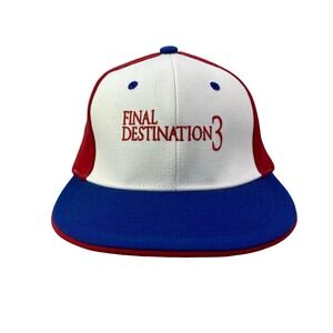 Vintage 2000s 2006 Final Destination 3 Movie Promo Halloween Horror Hat‎